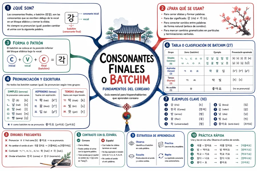 Página ilustrada del material