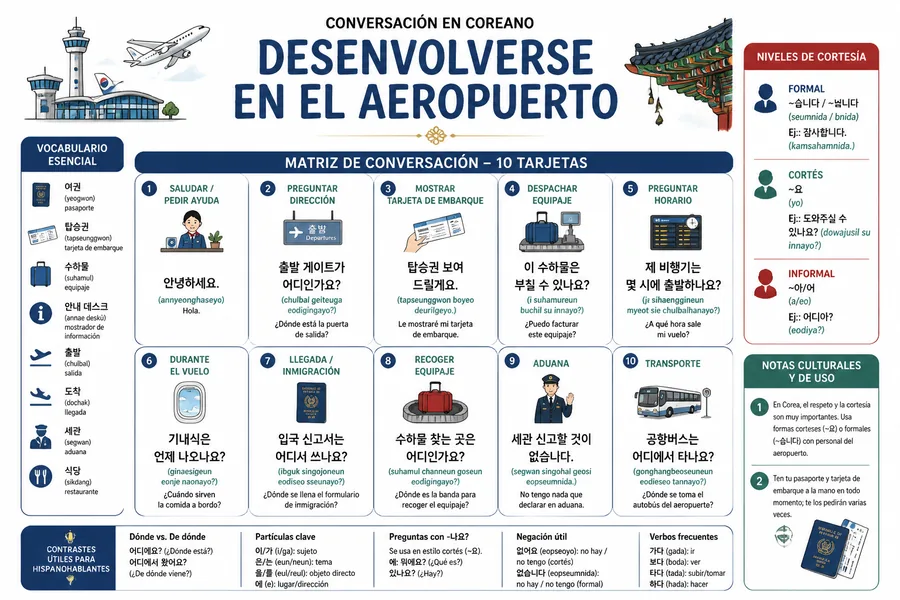 Página ilustrada del material