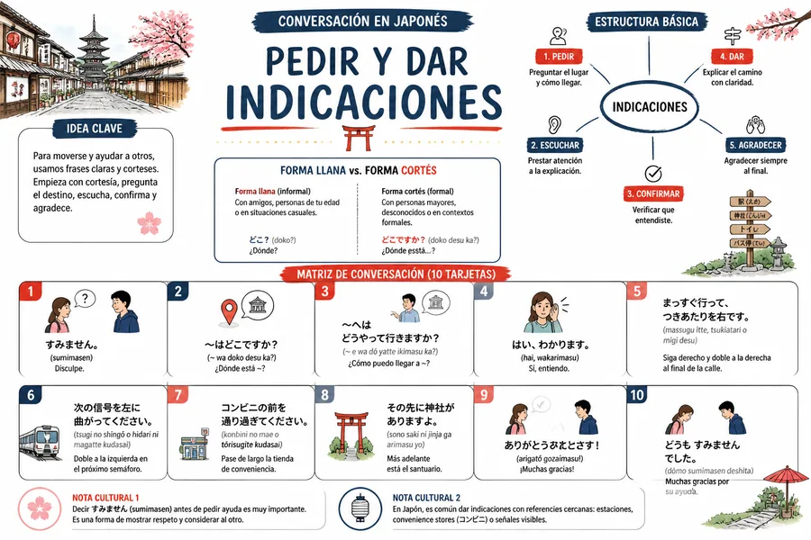 Página ilustrada del material